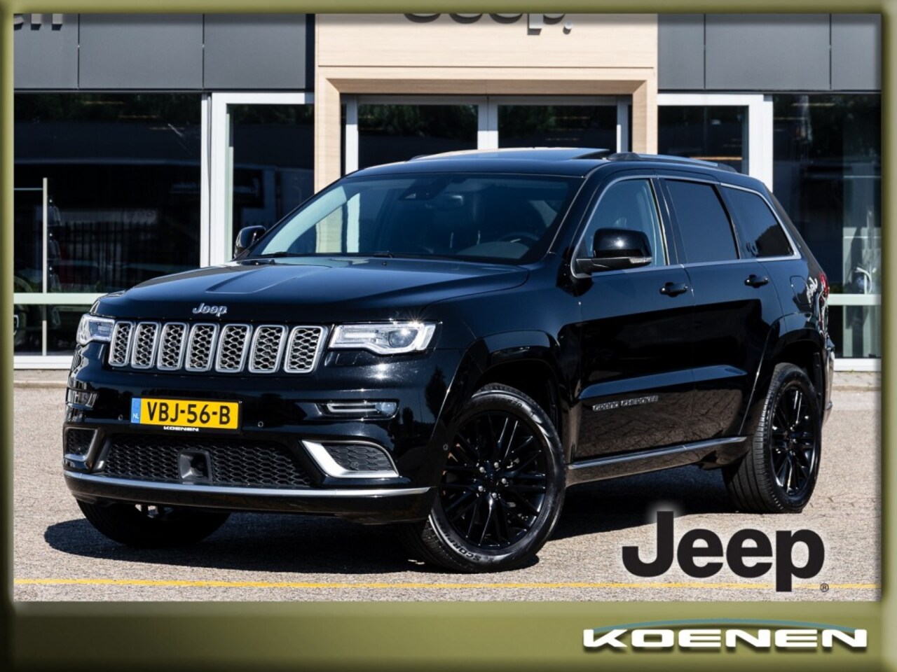 Jeep Grand Cherokee - 3.0 CRD Summit 4x4 GRIJS KENTEKEN! - AutoWereld.nl