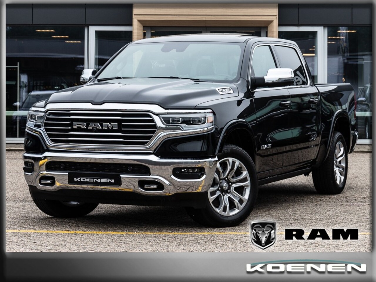 Dodge Ram Pick Up - 5.7 V8 4x4 Aut. Longhorn LPG / DEKSEL / PANO / ADAP. CRUISE - AutoWereld.nl