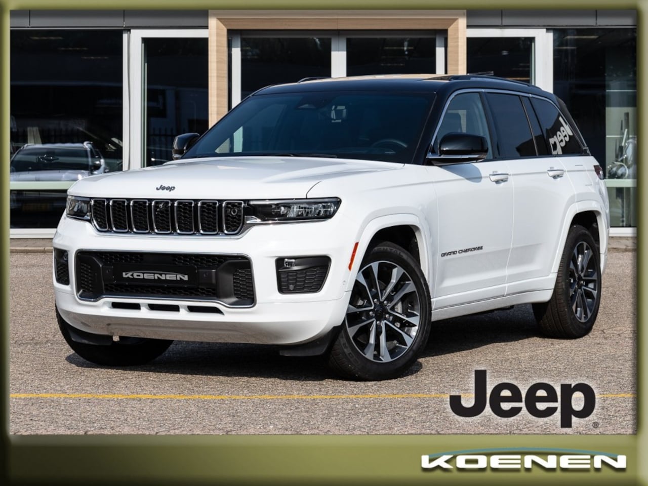 Jeep Grand Cherokee - 3.6i V6 4x4 Aut OVERLAND / Grijs kenteken / 2 persoons - AutoWereld.nl