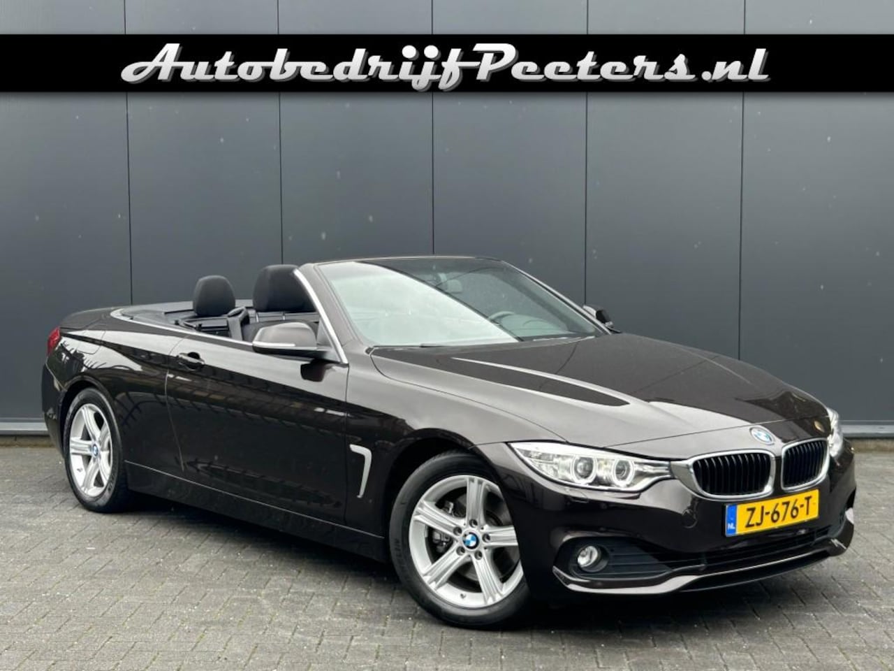 BMW 4-serie Cabrio - Cabrio 428i 245pk Xenon Navi prof. Cruise 36.896km - AutoWereld.nl