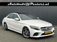 Mercedes-Benz C-klasse - C 200 AMG 184pk P-dak Multibeam Sfeerlicht Camera Comand Leder