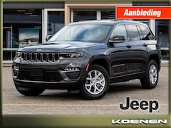 Jeep Grand Cherokee - Grand-cherokee 3.6i V6 4x4 Aut Limited / 2810Kg trekgew / Grijs kent / 2 pers