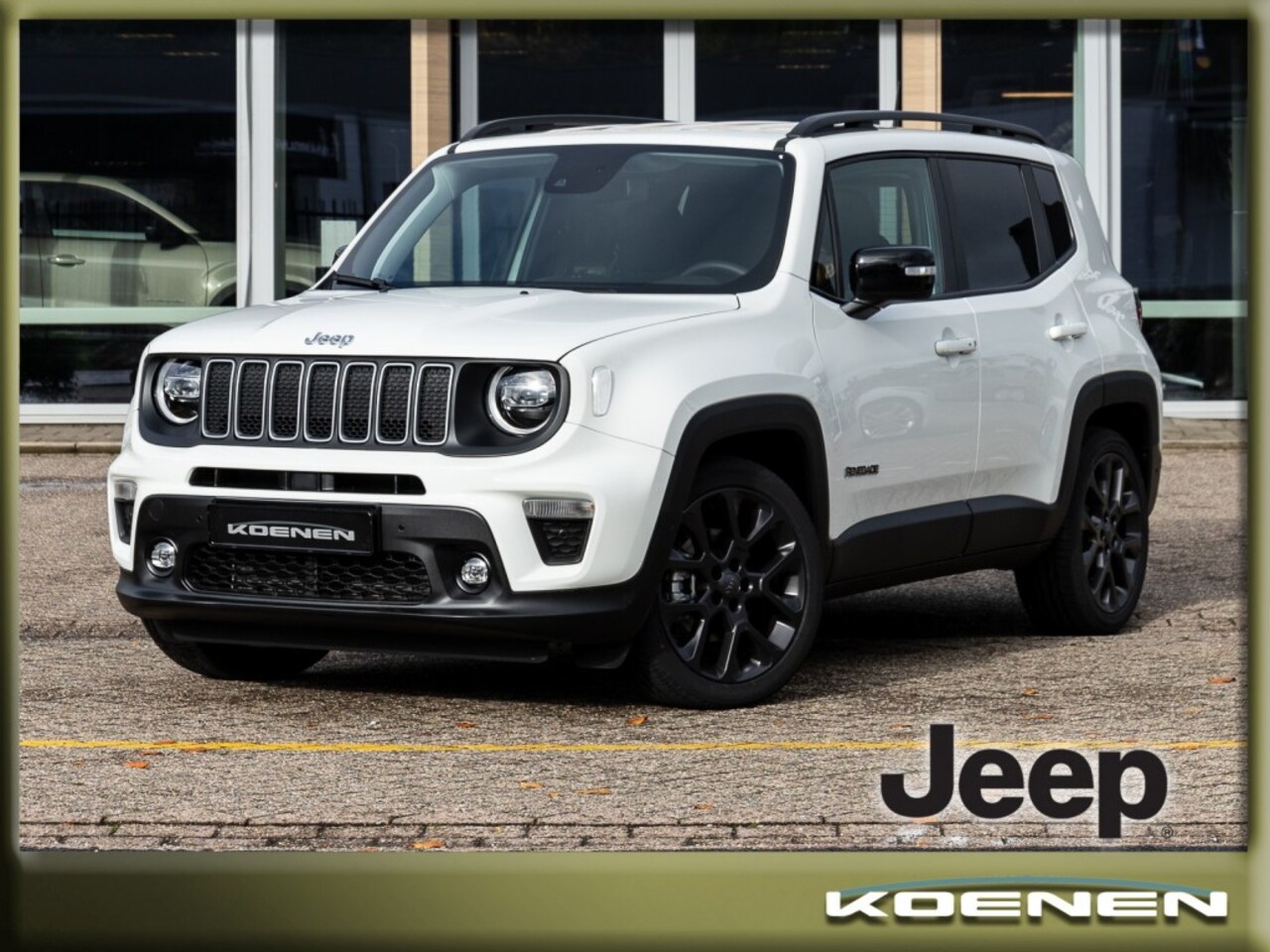 Jeep Renegade - 1.5T E-HYBRID S NAVI / LEER / ADAPT. CRUISE - AutoWereld.nl