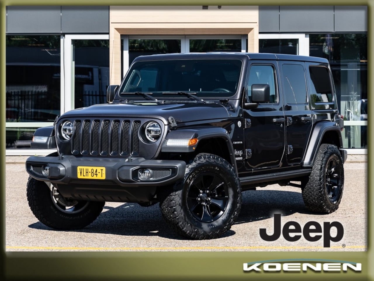 Jeep Wrangler Unlimited - 2.0T Automaat 4x4 Sahara Unlimited Grijs kenteken 272PK Camera - AutoWereld.nl