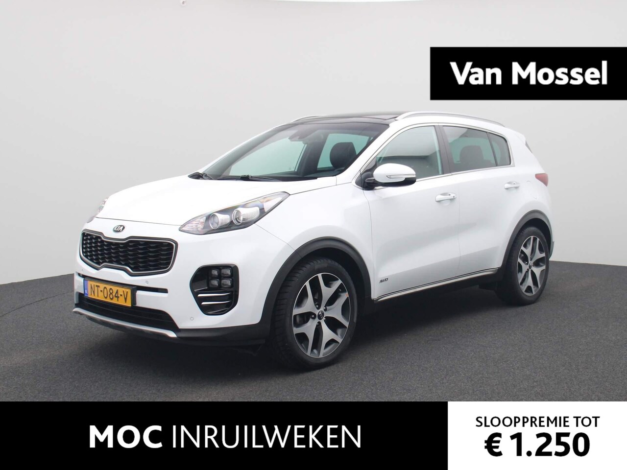 Kia Sportage - 1.6 T-GDI 4WD GT-Line | AUTOMAAT | PANORAMADAK | NAVIGATIE | ACHTERUITRIJCAMERA | TREKHAAK - AutoWereld.nl