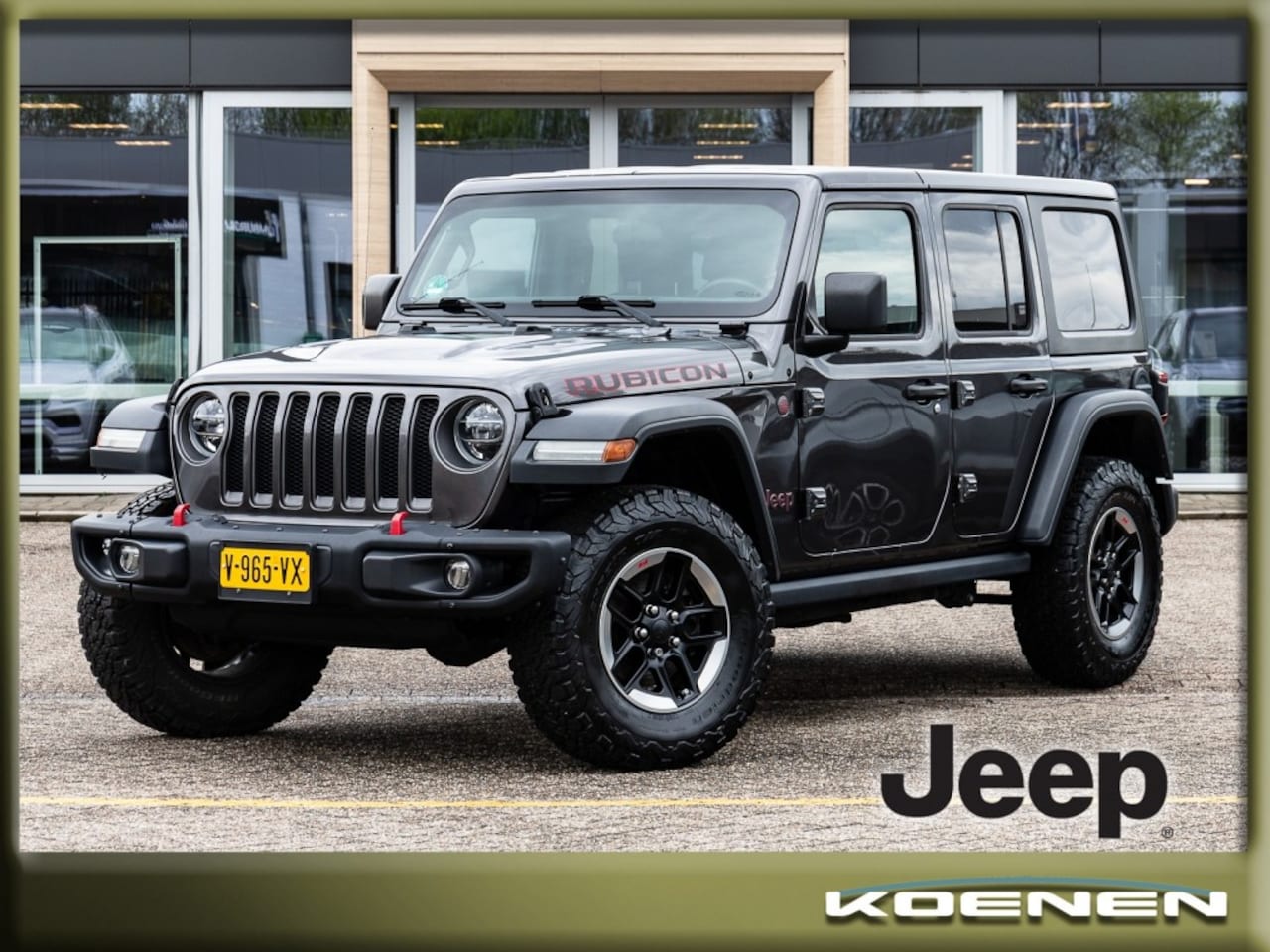 Jeep Wrangler - 3.6 V6 4x4 Rubicon LPG G3 Grijs kenteken - AutoWereld.nl