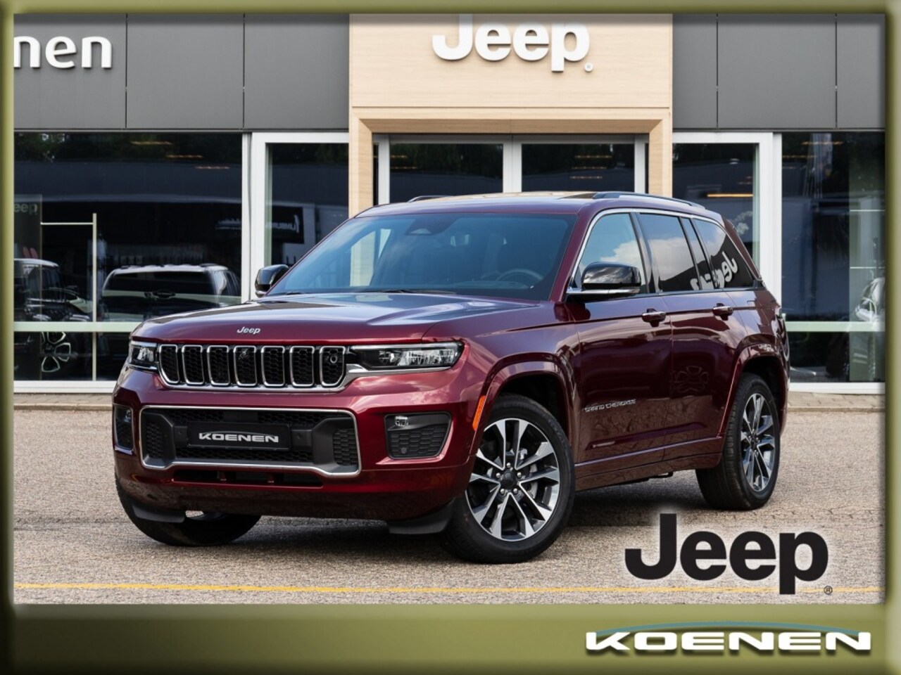 Jeep Grand Cherokee - 3.6i V6 4x4 Aut OVERLAND / Grijs kenteken / 2 persoons/ 261PK - AutoWereld.nl