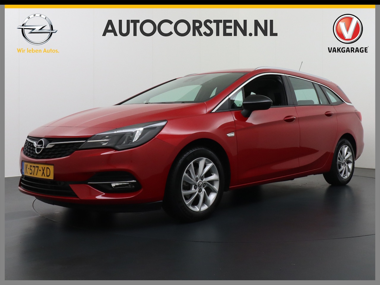 Opel Astra Sports Tourer - T131PK Apple Carplay Android Auto Navi Ecc Trekhaak Camera AGR-Stoelen Lmv Bluetooth Pdc L - AutoWereld.nl