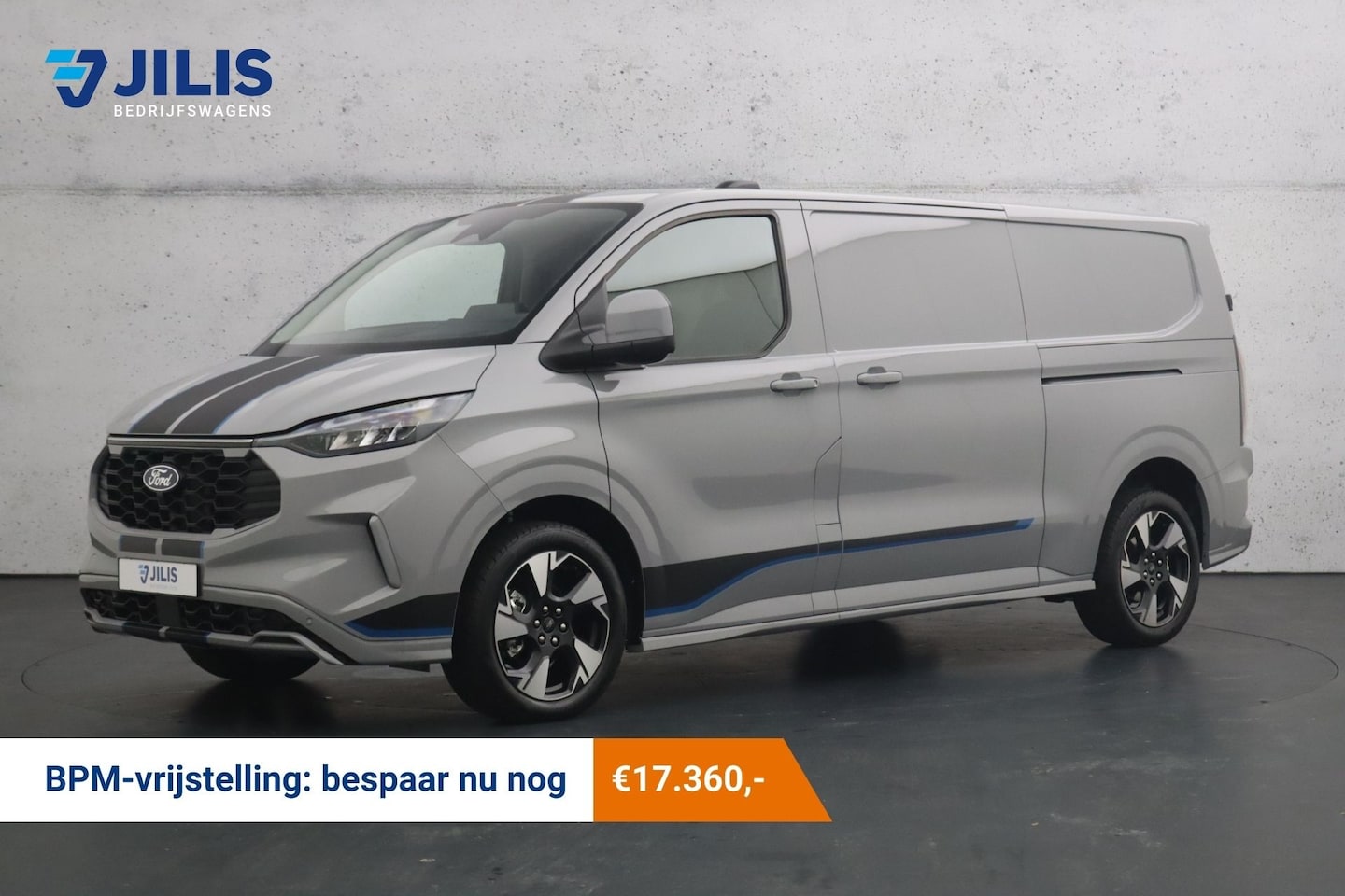 Ford Transit Custom - 2.0 TDCI L2H1 Sport | Adaptieve cruise control | 2x schuifdeur | LED | Half lederen bekled - AutoWereld.nl