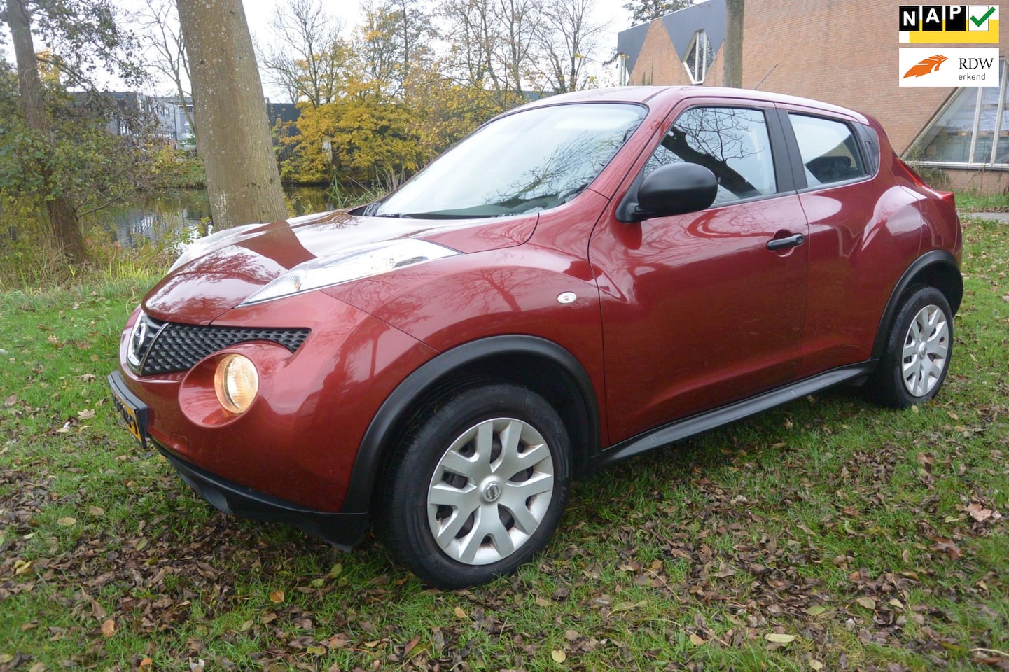 Nissan Juke - 1.6 Visia Eco*airco*apk*in zeer goede staat - AutoWereld.nl