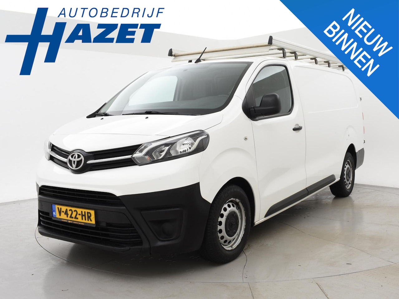 Toyota ProAce Worker - 1.6 D-4D 3-ZITS COOL COMFORT LONG *73.694 KM!* + TREKHAAK / IMPERIAAL / CRUISE CONTROL - AutoWereld.nl