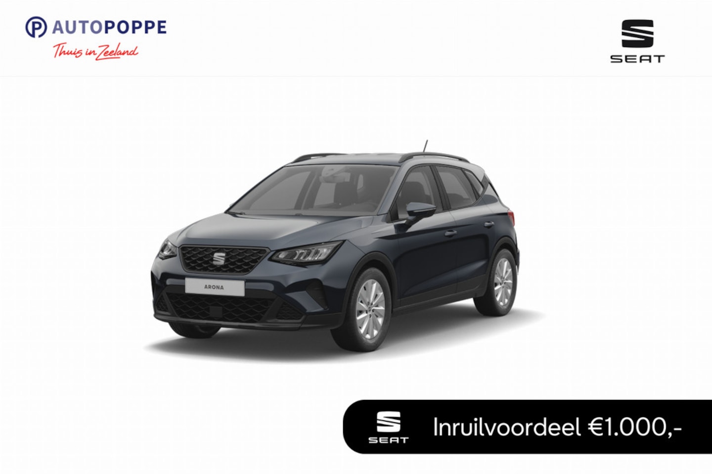 Seat Arona - 1.0 EcoTSI 95 5MT Style | Airconditioning automatisch met 2-zone-temperatuurregeling | Aut - AutoWereld.nl