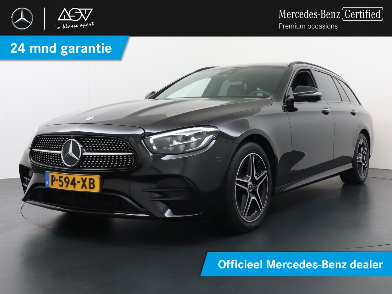 Mercedes-Benz E-klasse Estate - 200 Business Solution AMG Nightpakket, Panoramadak, 360 graden Camera - AutoWereld.nl