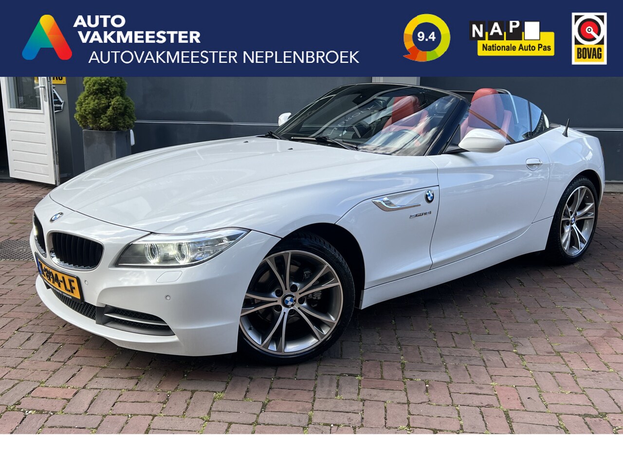 BMW Z4 Roadster - sDrive18i High Executive 157PK Bj 2014 Km 114.000 Navi,18Inch,Leer,Cv dealer onderhouden - AutoWereld.nl