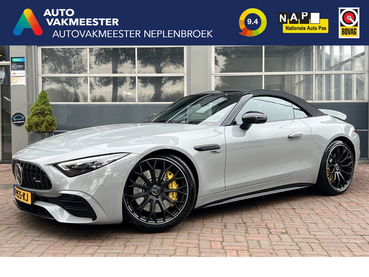 Mercedes-Benz SL-klasse Roadster - AMG 43 AMG | Premium Plus | Rij-assistentiepakket | AMG Dynamic Plus | Burmester - AutoWereld.nl