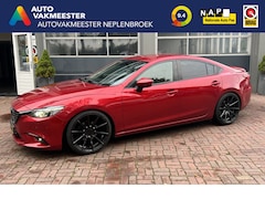 Mazda 6 - 6 2.2D SkyActiv-D 150 Skylease GT Turbo 200PK 20inch, Trekhaak Uniek geen tweede van