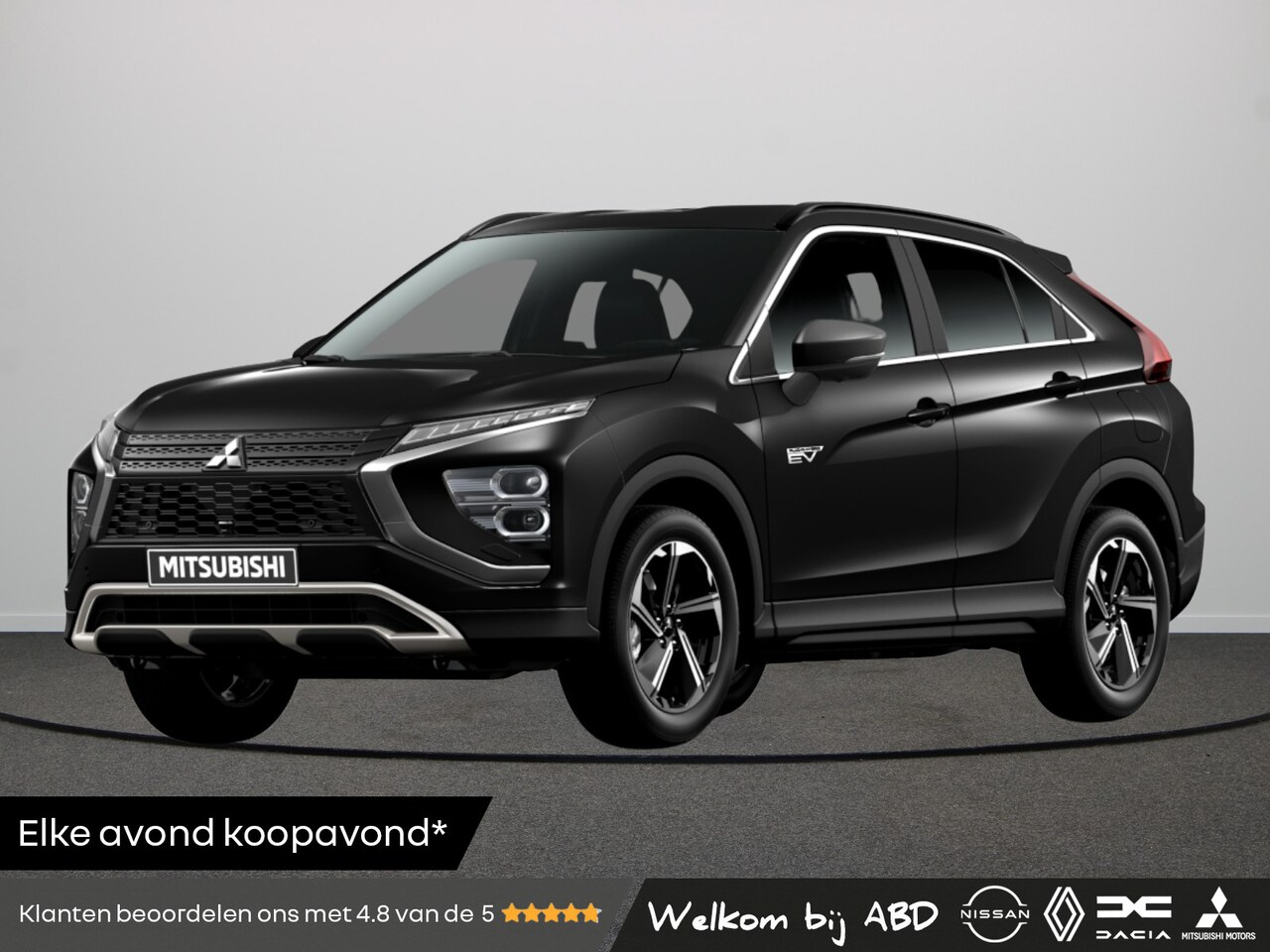 Mitsubishi Eclipse Cross - 2.4 Plug-in Hybride 188 1AT Intense+ | Achteruitrijcamera | Automatic High Beam (AHB) | Au - AutoWereld.nl