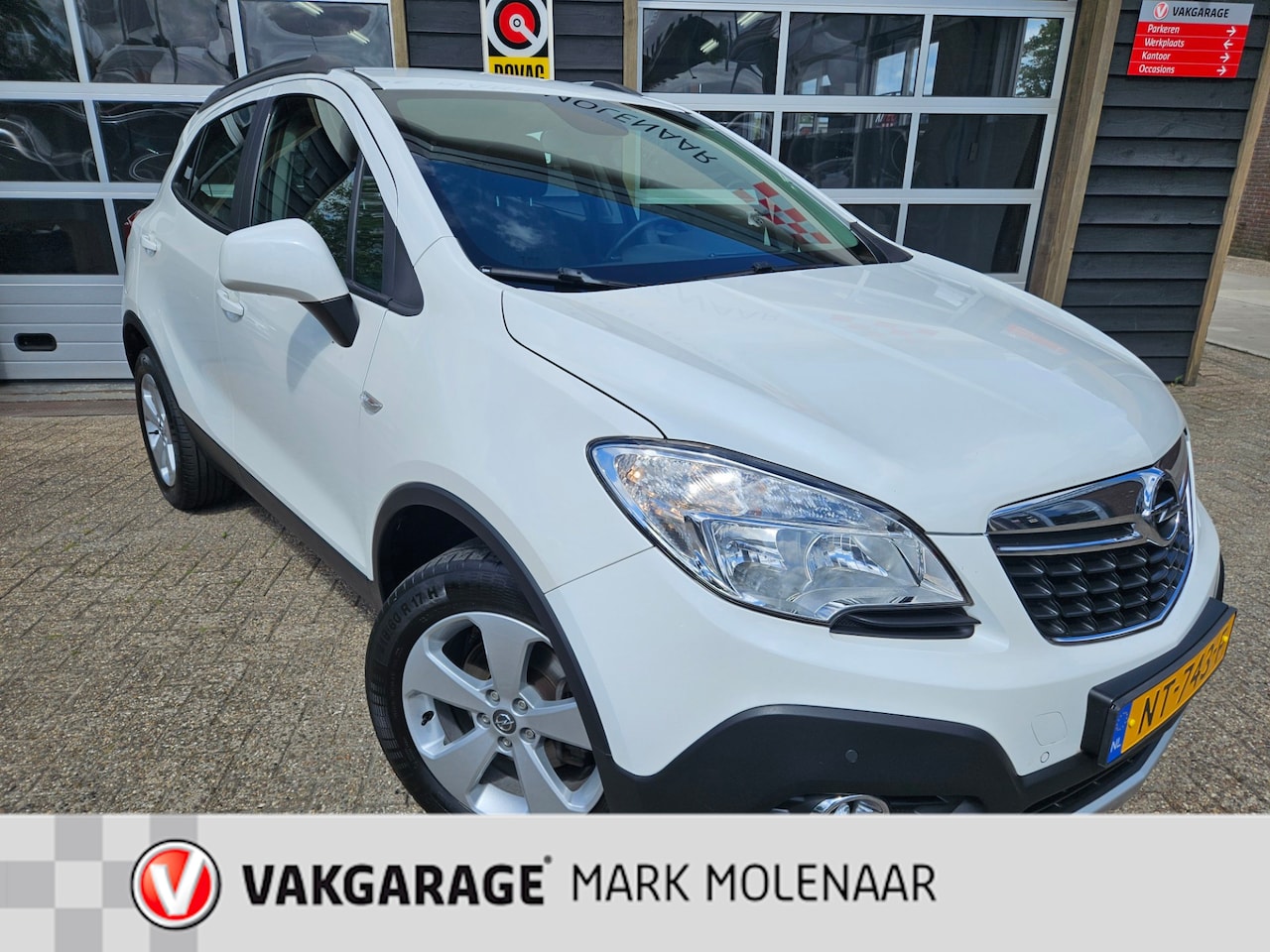 Opel Mokka - 1.4 T Cosmo 4x4 1.4 T Cosmo 4x4,trekhaak,pdc,stoelverw,stuur verwarming - AutoWereld.nl