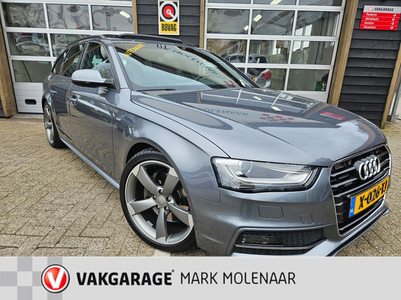 Audi A4 Avant - 2.0 TFSI automaat, quattro S Edition,panorama,pracht van een auto - AutoWereld.nl