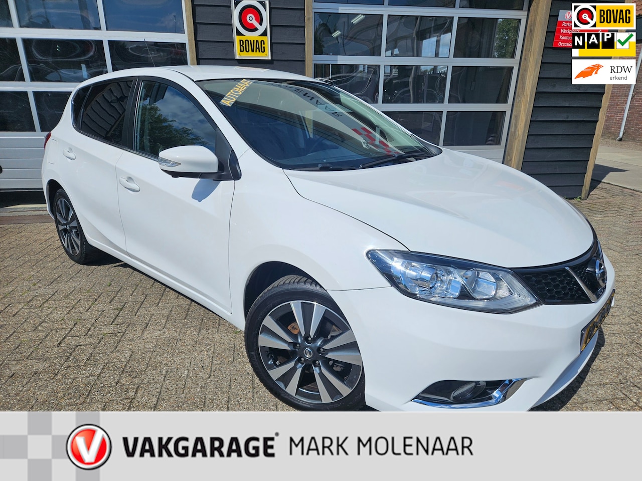 Nissan Pulsar - 1.2 DIG-T Business Edition 1.2 DIG-T Business Edition,leder,automaat,trekhaak - AutoWereld.nl