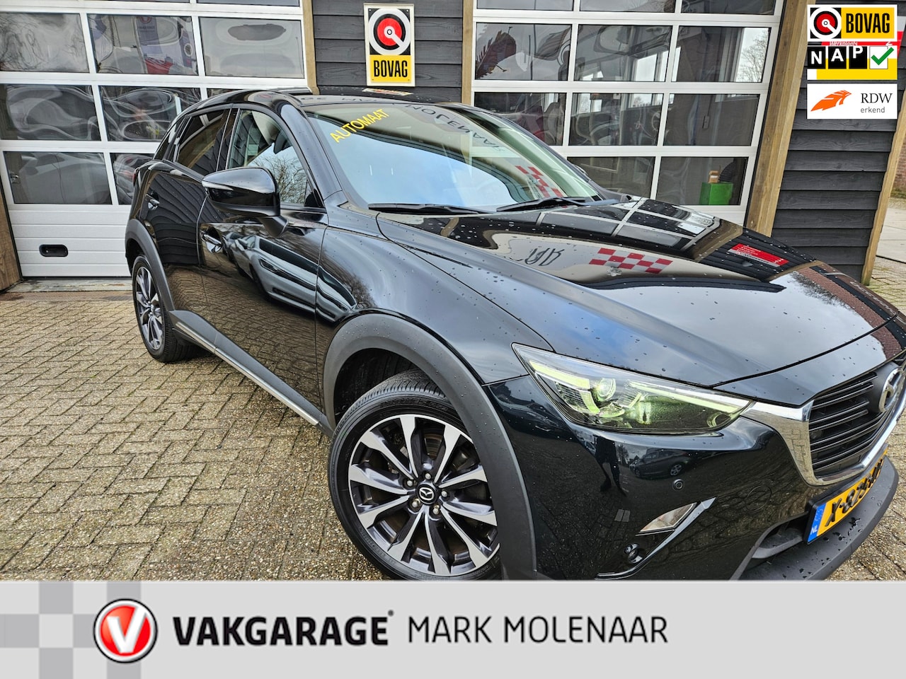 Mazda CX-3 - 2.0 SkyActiv-G 120 SkyLease GT 2.0 SkyActiv-G 120 SkyLease GT,automaat,mooie auto - AutoWereld.nl