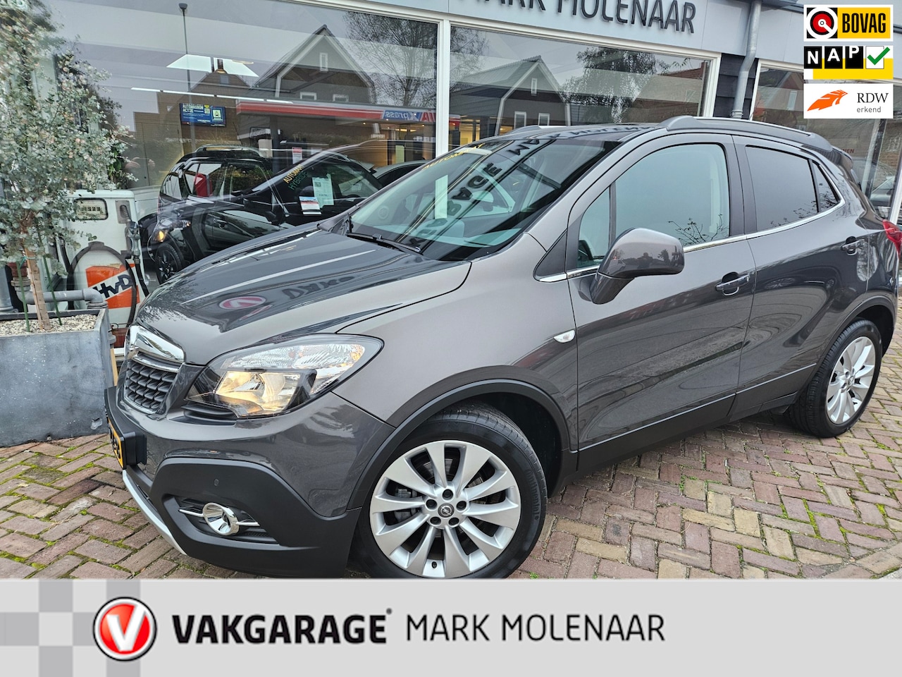 Opel Mokka - 1.4 T Cosmo 1.4 T Cosmo,automaat,lage km,luxe auto - AutoWereld.nl