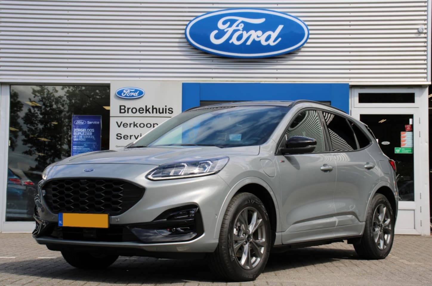 Ford Kuga - 2.5 PHEV ST-LINE GRAPHITE | NL-AUTO! | BLACK PACK | STANDVERWARMING | NAVI | CLIMA | CRUIS - AutoWereld.nl