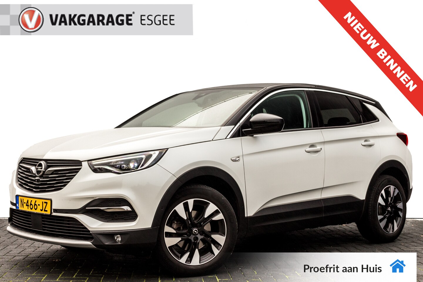 Opel Grandland X - 1.2 131 PK Turbo Ultimate AUTOMAAT RIJKLAAR INCL: GARANTIE Climate | PDC V/A  | 18'' LMV | - AutoWereld.nl