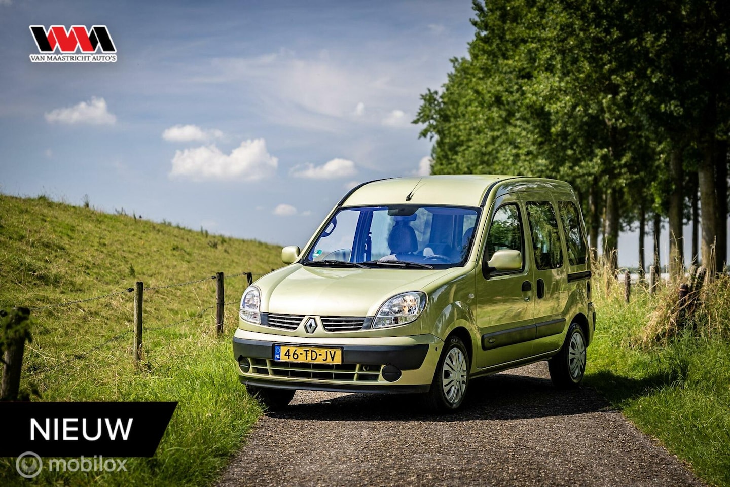 Renault Kangoo - combi 1.6-16V Expression | Dist vv | 2x sdeur - AutoWereld.nl