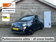 Fiat 500 C - 0.9 TwinAir Turbo 500S | Nieuwe APK | Climate | Premium audio | Leder/stof | Black edition!!