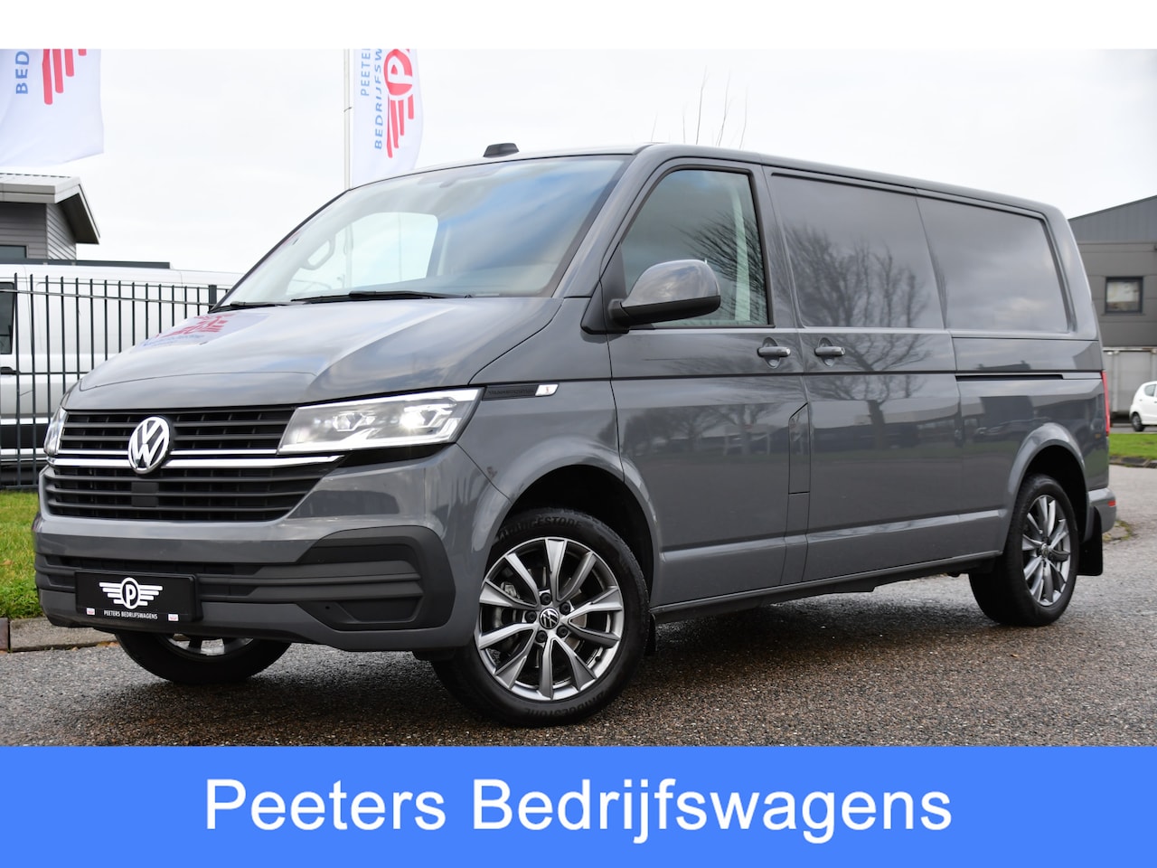 Volkswagen Transporter - 2.0 TDI L2H1 30 Camera, Cruise, Multimedia, 2 x schuifdeur, Stoelverwarming, 150PK, Automa - AutoWereld.nl