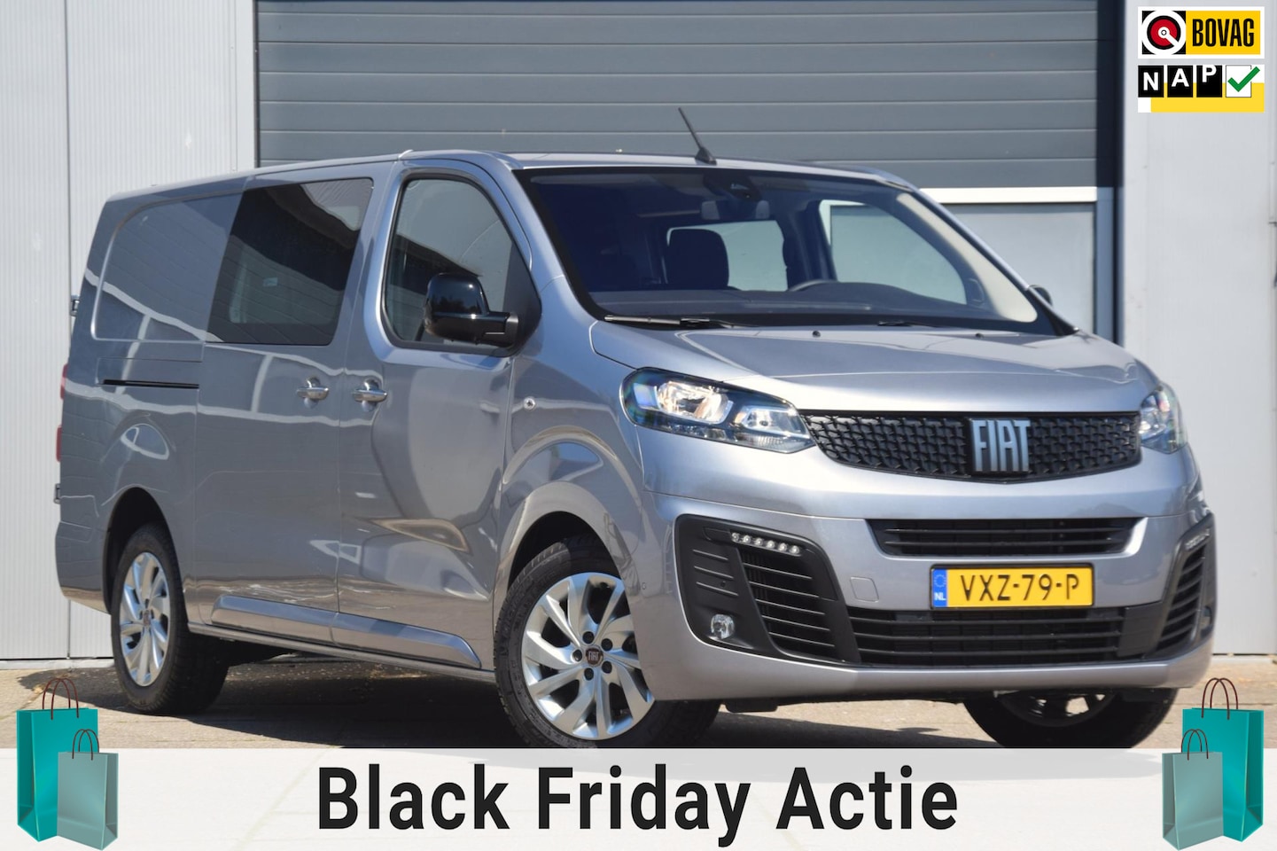 Fiat Scudo - 2.0 MultiJet L3H1 TREKHAAK/ADAPTIEVE CRUISE/CAMERA/17" VELGEN - AutoWereld.nl