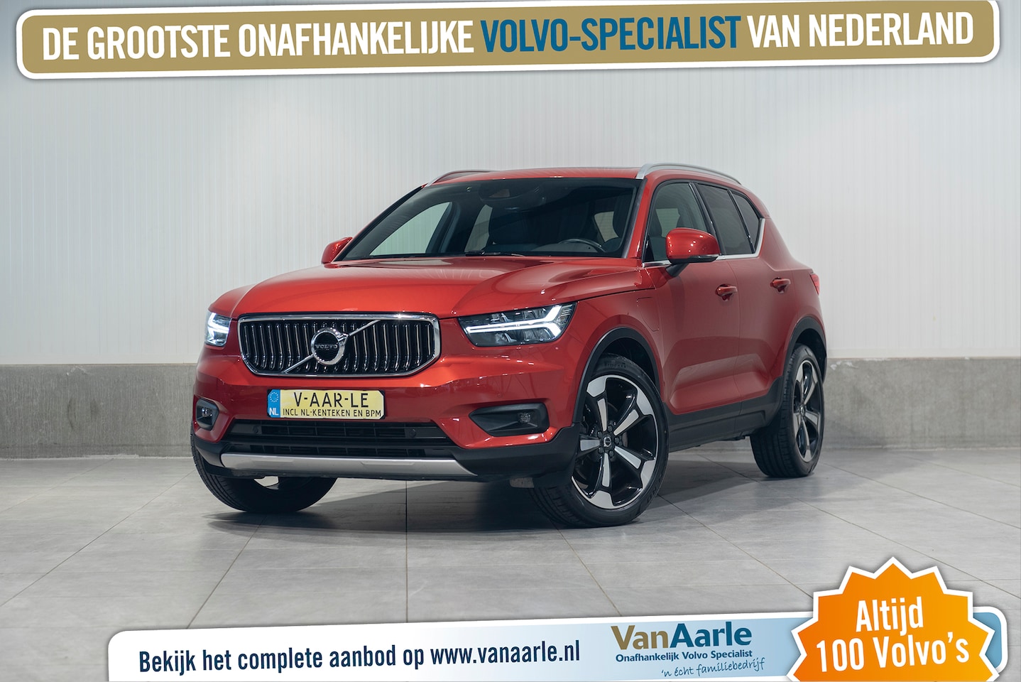 Volvo XC40 - T5 Aut. Plug-in Hybrid Inscription Intellisafe Panoramadak Parkeercamera 262pk - AutoWereld.nl