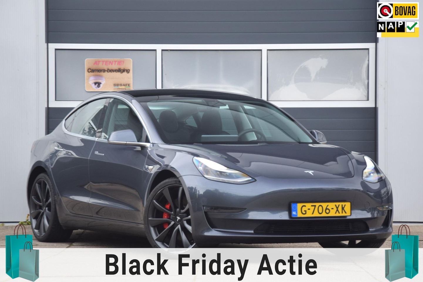 Tesla Model 3 - Performance 75 kWh WINTERBANDEN EN ZOMERBANDEN - AutoWereld.nl