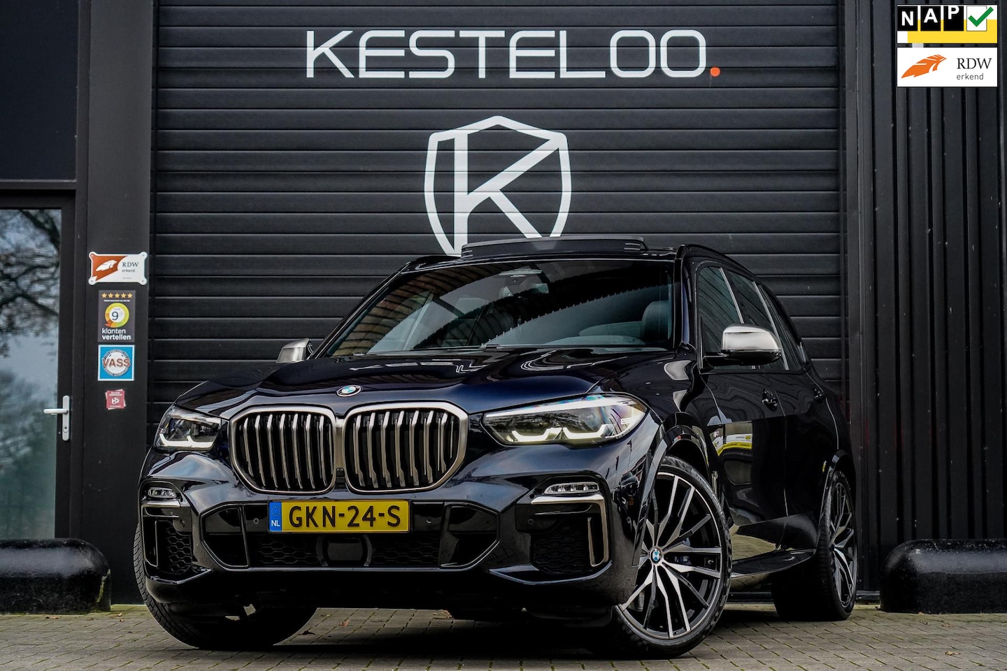 BMW X5 - M50d Xdrive 400 PK 7 PERSOONS CARBONZWART/PANO/ACC/FULL - AutoWereld.nl