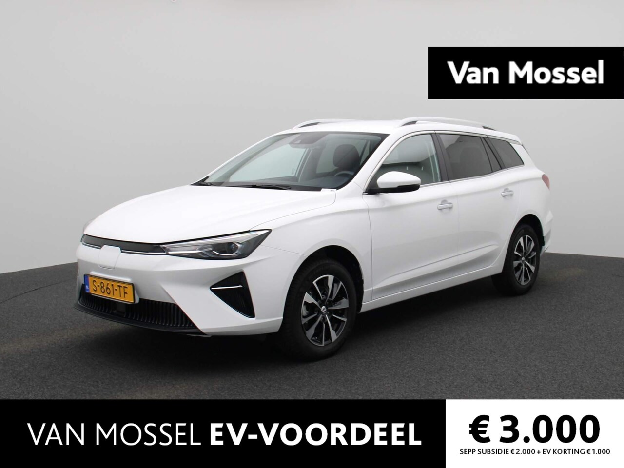 MG 5 - Long Range Comfort 61 kWh | Navi | Airco | PDC | LMV | LED | Cam | - AutoWereld.nl