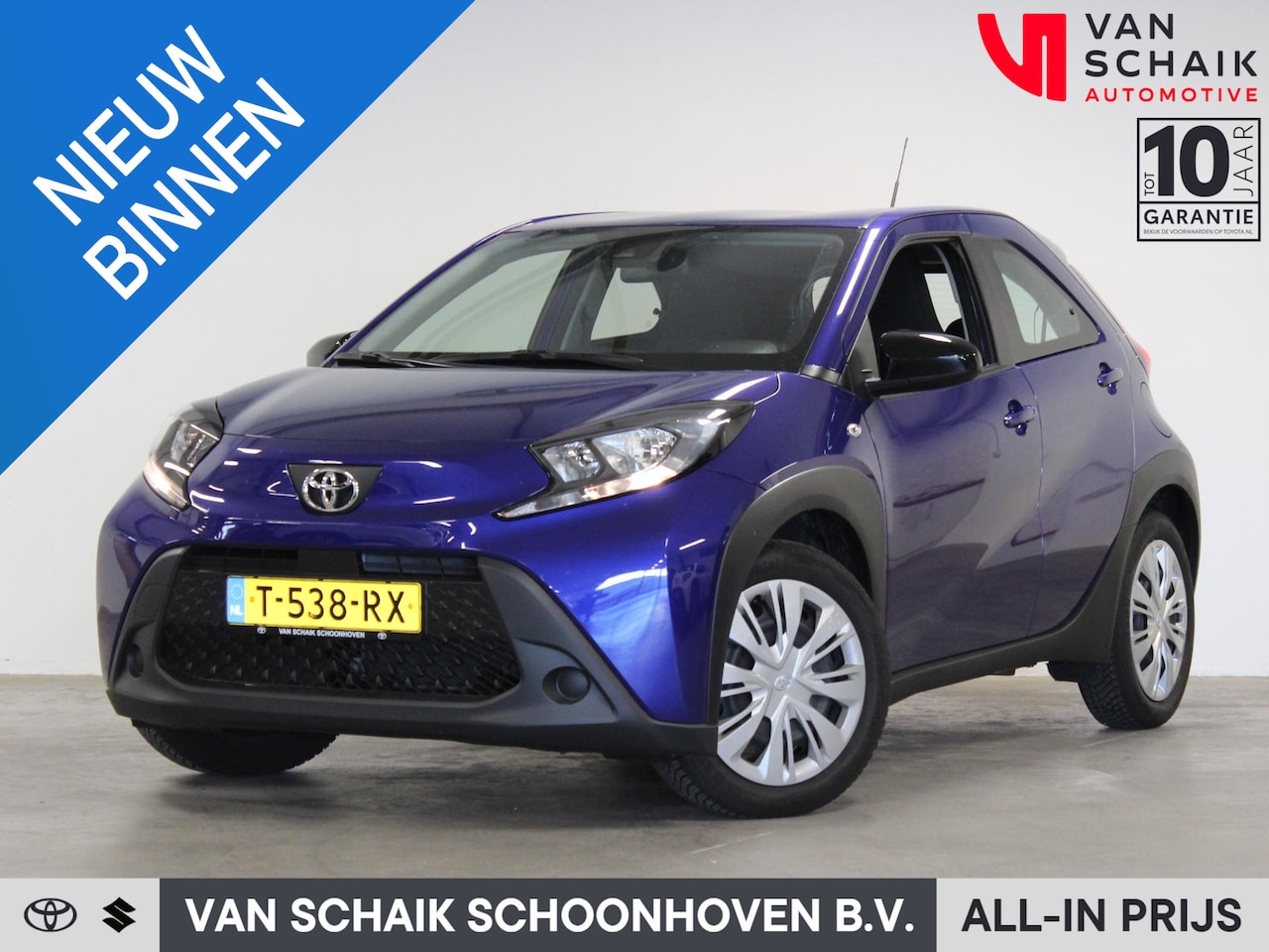 Toyota Aygo X - 1.0 VVT-i MT Play | BTW | All-Seasons | Cruise control adaptief - AutoWereld.nl