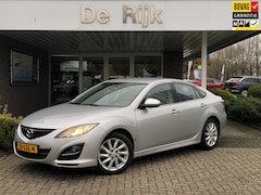 Mazda 6 - 6 2.0 Business+ | Navi, Cruise, Airco, Bluetooth, Trekhaak, Stoelverw. | Dealeronderhouden