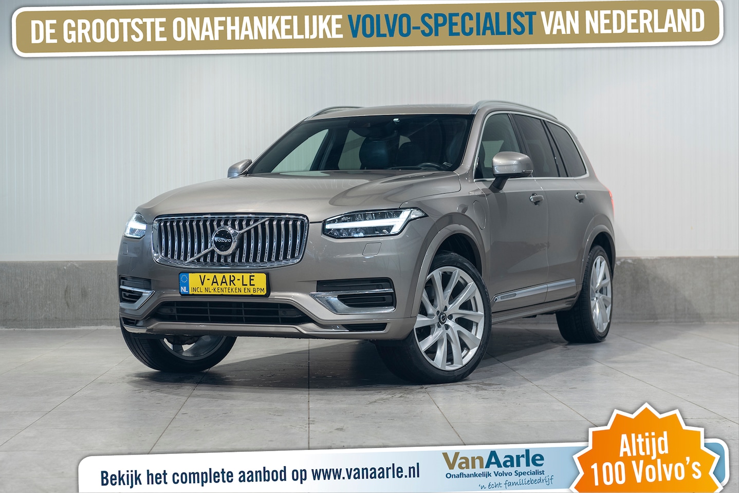 Volvo XC90 - T8 Aut. Inscription ACC Leder PilotAssist Stoelverwarming 390pk - AutoWereld.nl