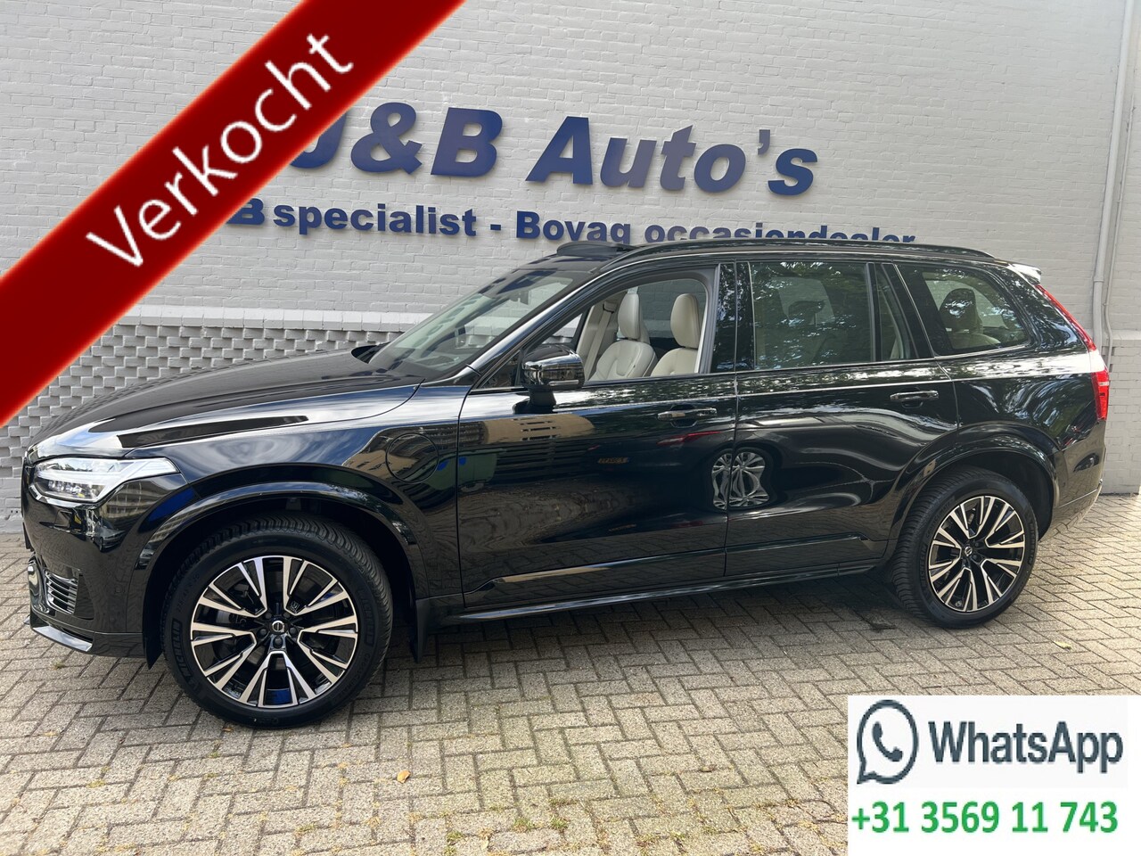 Volvo XC90 - 2.0 T8 Recharge AWD Ultimate Dark Long range 7P Panoramadak - AutoWereld.nl