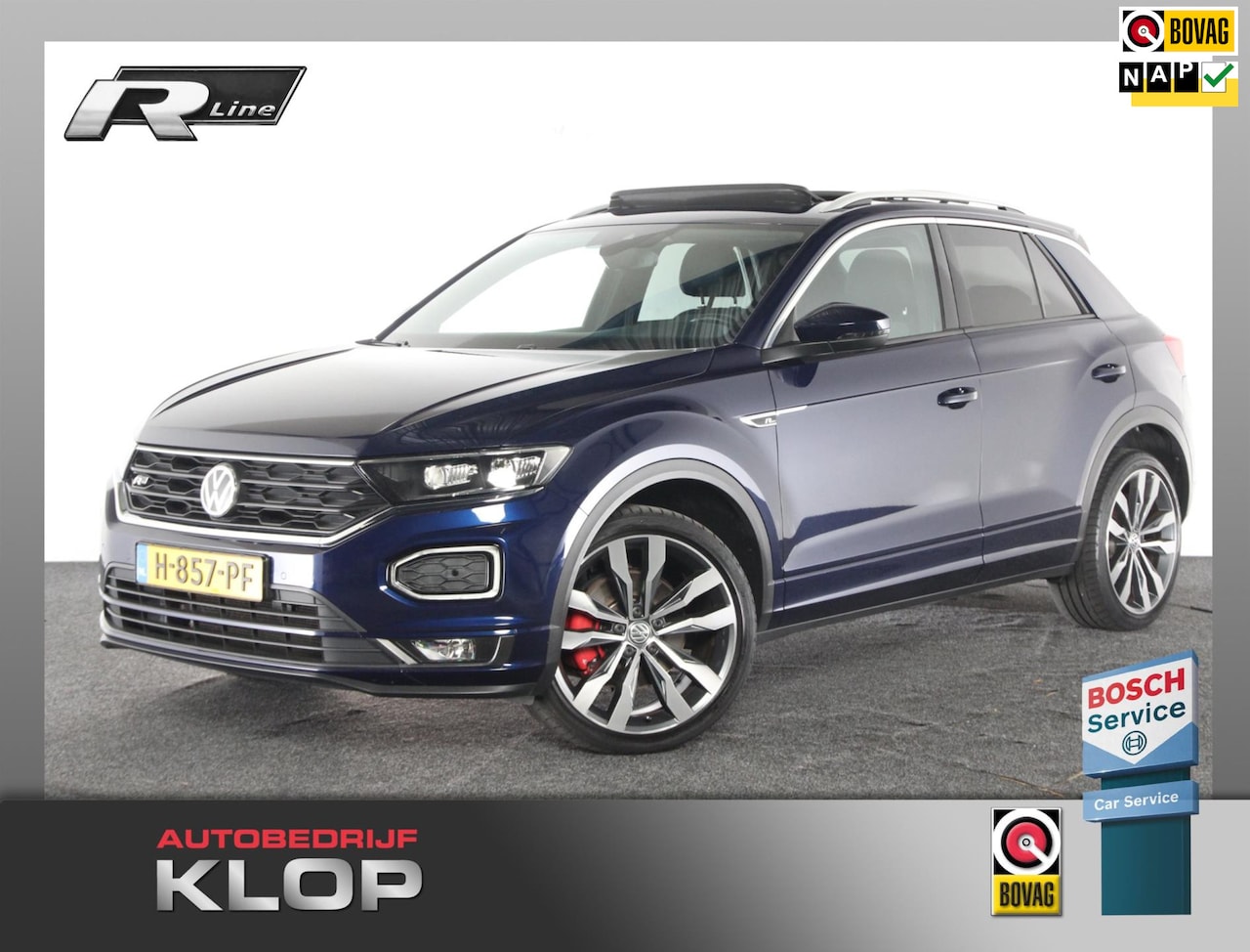 Volkswagen T-Roc - 1.5 TSI R-line| Org. NL-auto | 2 x R-line | panoramadak | camera | 19" lmv. - AutoWereld.nl