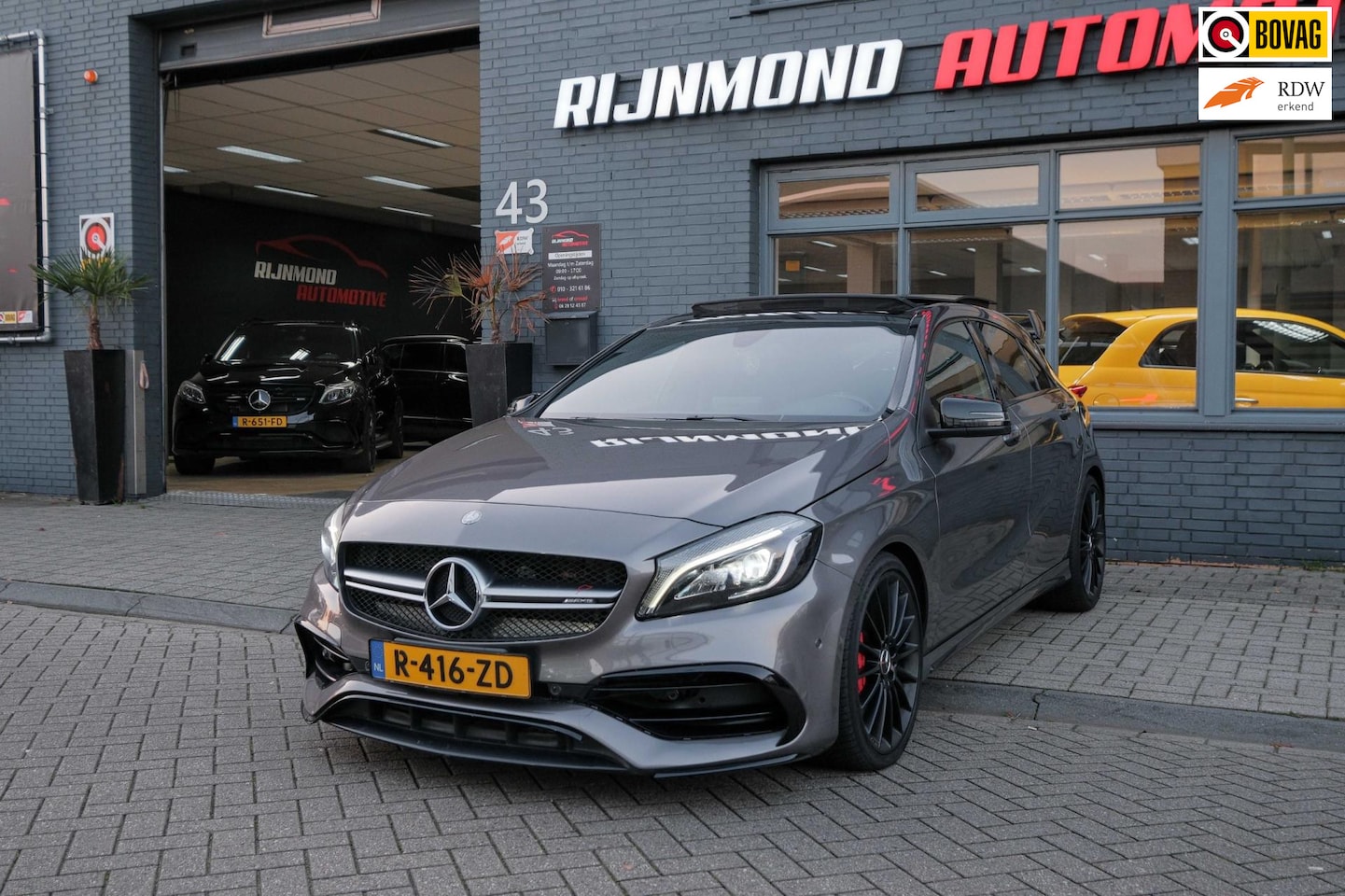 Mercedes-Benz A-klasse - AMG 45 4MATIC | Pano|Facelift|381PK | Navi |Grote Scherm| - AutoWereld.nl