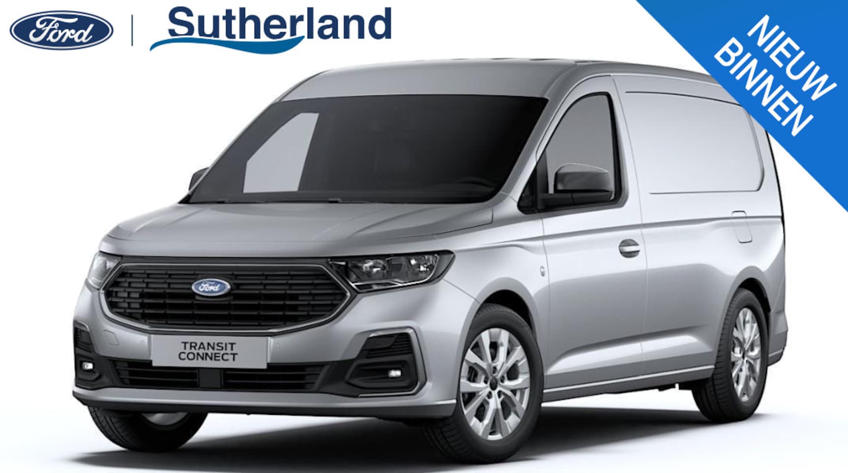 Ford Transit Connect - 2.0 EcoBlue L2 Limited 122pk | Trekhaak | Automaat  | Adaptieve Cruise | BLIS | Camera - AutoWereld.nl