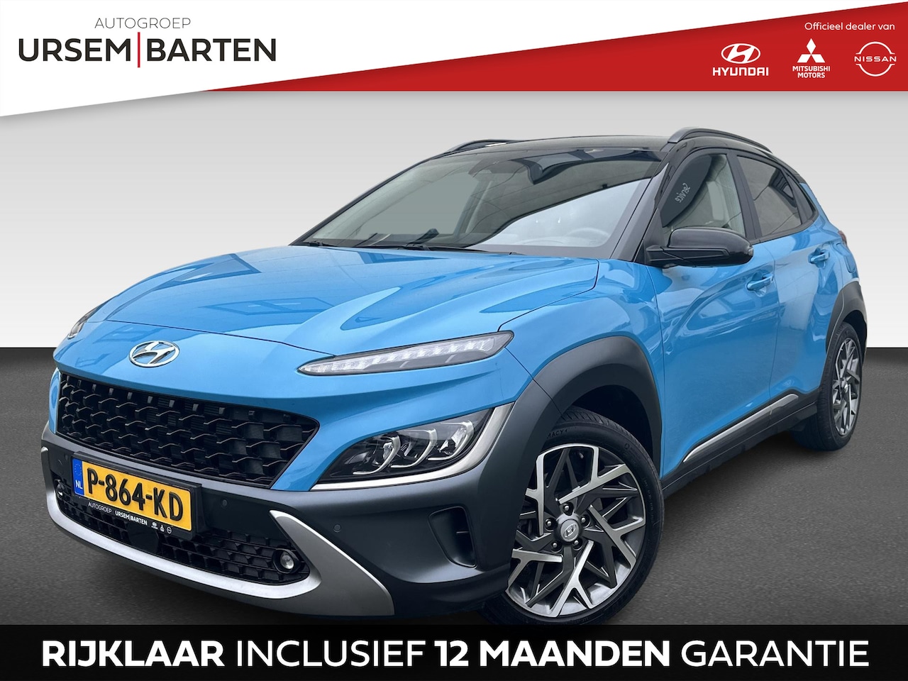 Hyundai Kona - 1.6 GDI HEV Premium 1.6 GDI HEV Premium - AutoWereld.nl