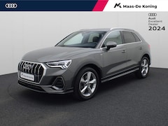 Audi Q3 - 45 TFSIe 180kW/245PK S Line · Drive select · Parkeersensoren + camera · Leder/stof