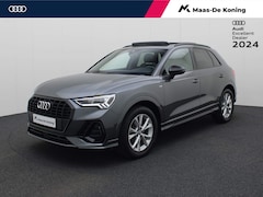 Audi Q3 - 35 TFSI/150PK S Line · Panoramadak · Parkeersensoren · Leder/Stof