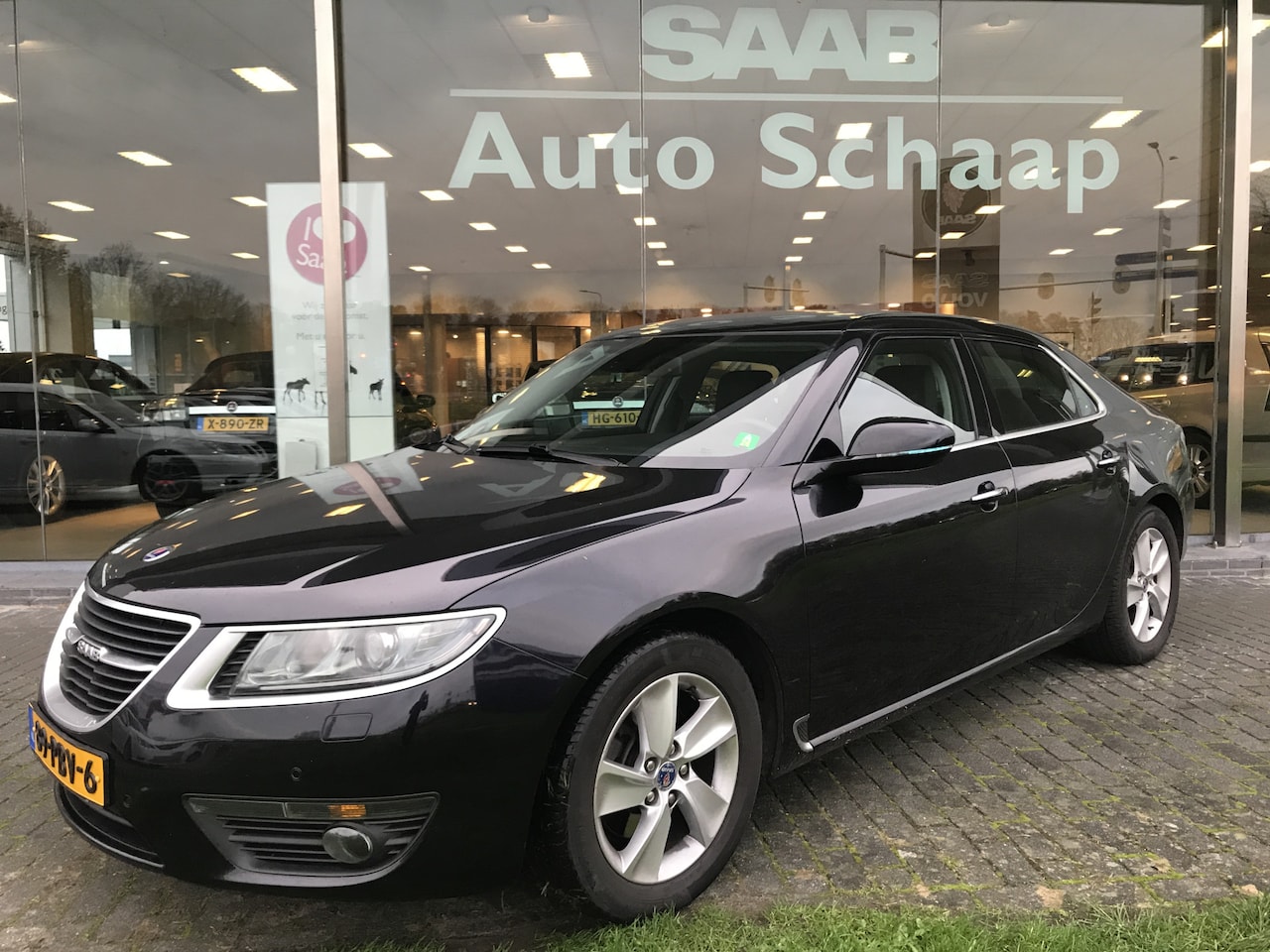 Saab 9-5 - 2.0T Vector Exklusiv | Rijklaar incl garantie | Lederen bekleding Navigatie Xenon Afneemba - AutoWereld.nl