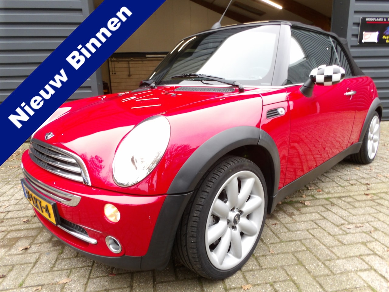 MINI Cabrio - Mini 1.6 One Airco lage Kmst - AutoWereld.nl