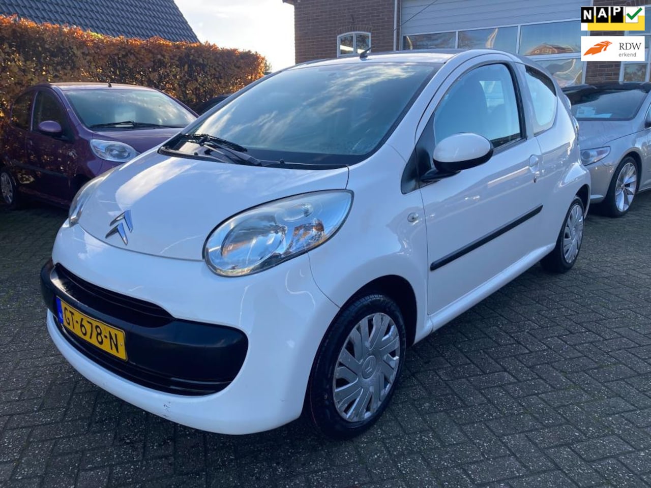 Citroën C1 - 1.0-12V Séduction Airco, Bj 2009 APK TOT 11-2025 inruil mogelijk - AutoWereld.nl