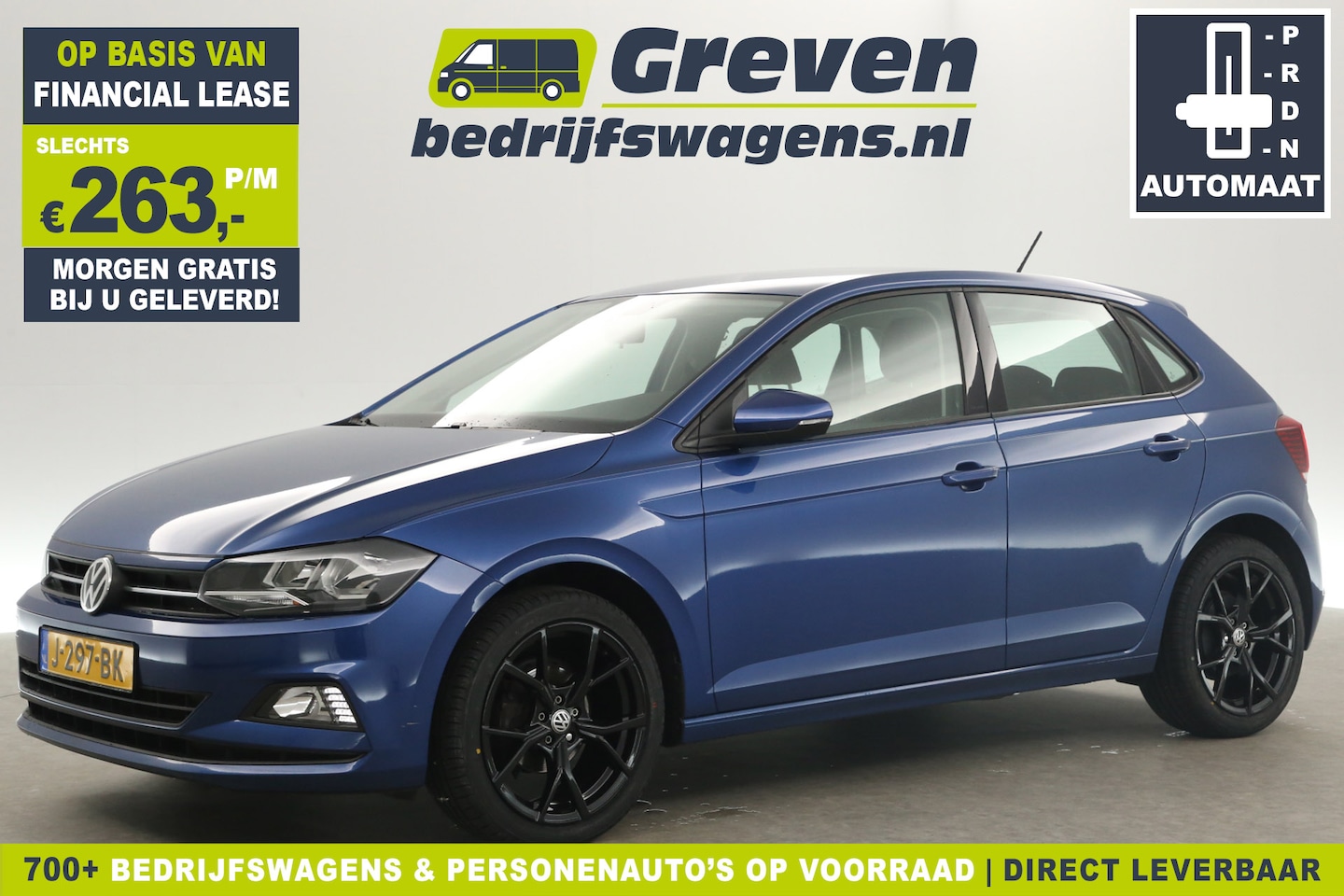 Volkswagen Polo - 1.0 TSI Automaat Airco Cruise Carplay DSG Navi 17"LMV Elektrpakket - AutoWereld.nl